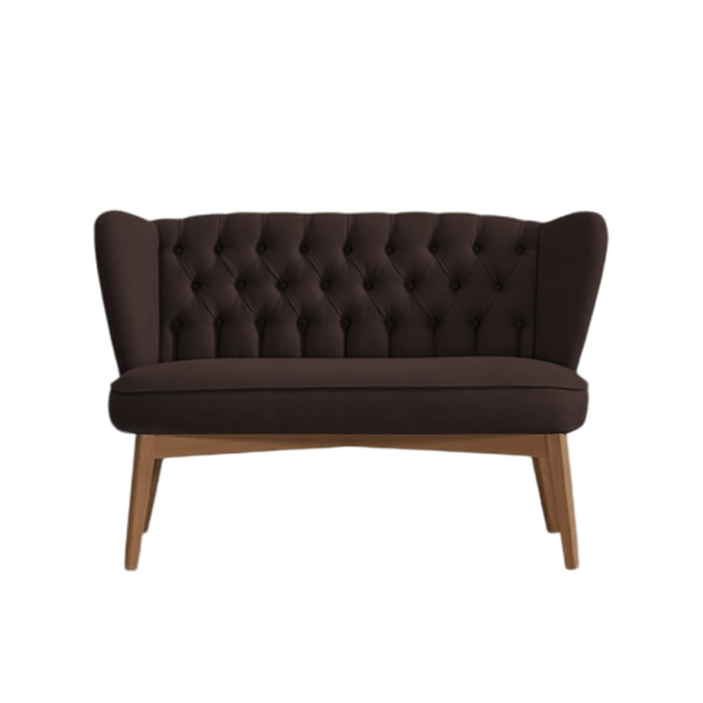 Sofá Chester Pearl 2 Cuerpos - Chocolate