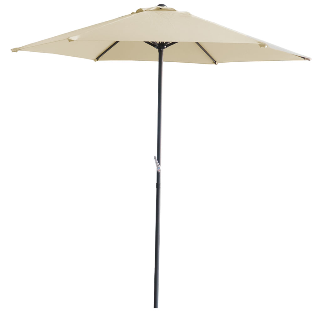 Sombrilla VIVA HOME Aluminio Beige 210cm