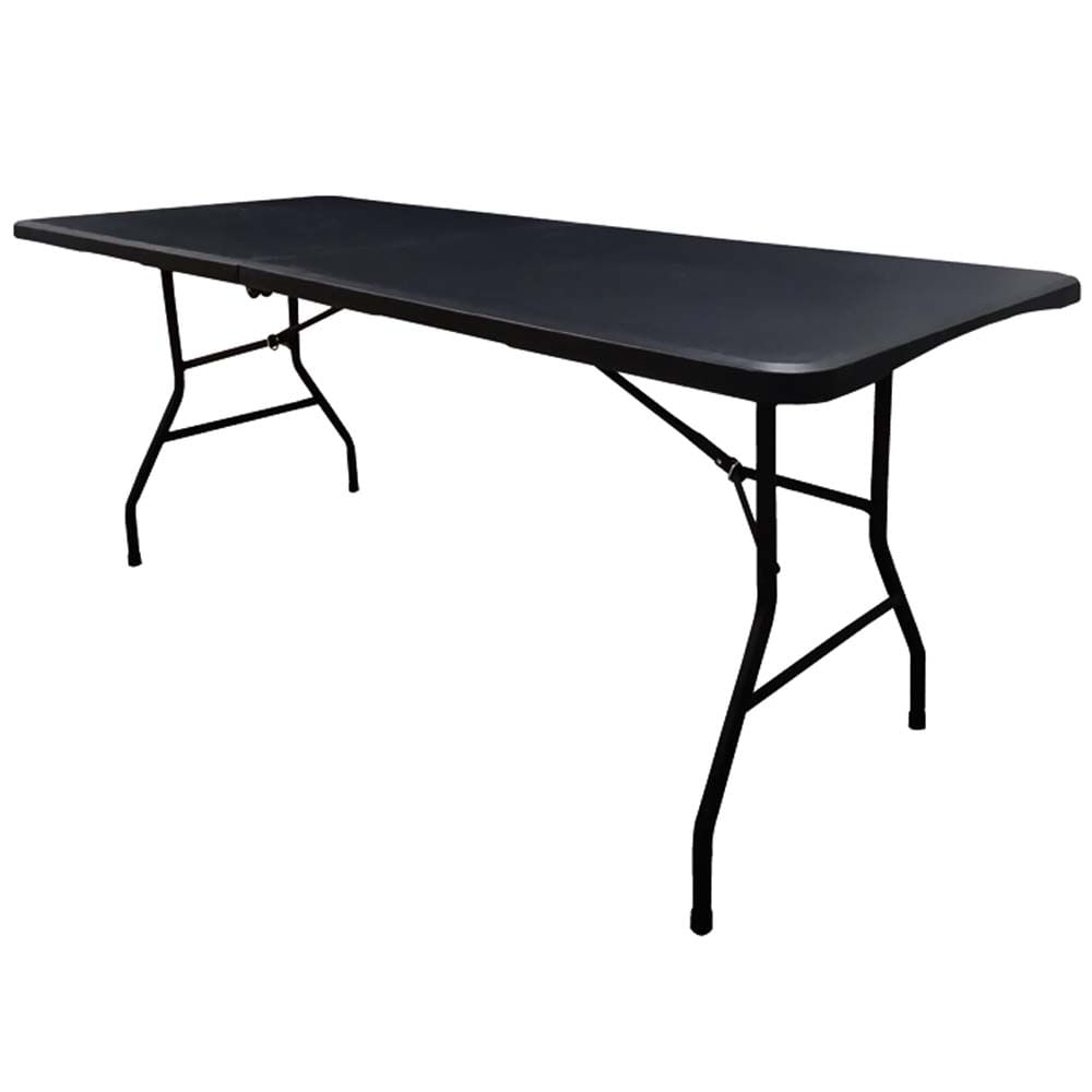 Mesa Plegable VIVA HOME Negra 180x74x74cm