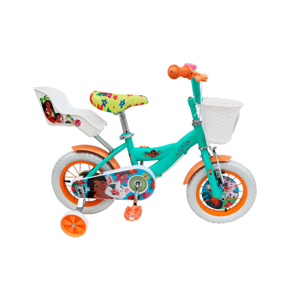 Bicicleta Monark Para Niño Aro 12"" Moana Celeste