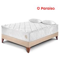 Cama Europea Pocket Max 2 Plazas Champagne