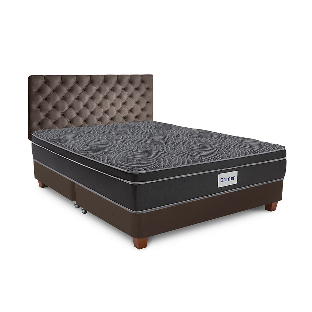 Dormitorio Americano Marron Ventus King