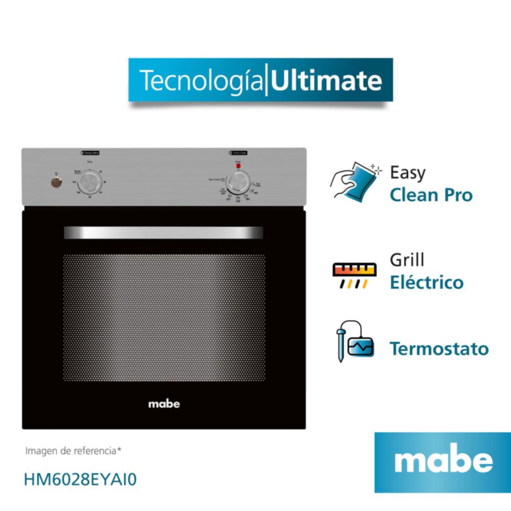 Horno Eléctrico Mabe Hm6028eyai0 Inox