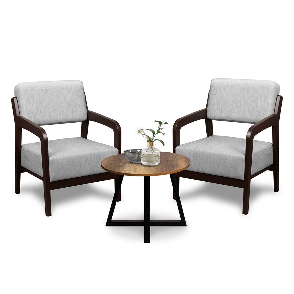 Set Butaca Igneo Plata