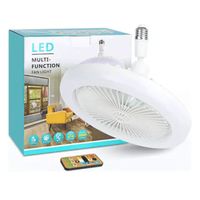 Foco Ventilador de techo 2 en 1 ahorrador 60W