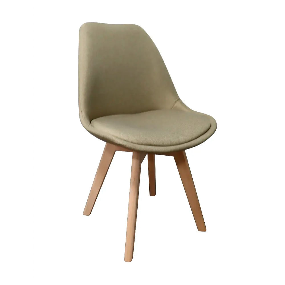 Silla De Comedor Diseño Brenda Acolchado Arena Ofideas