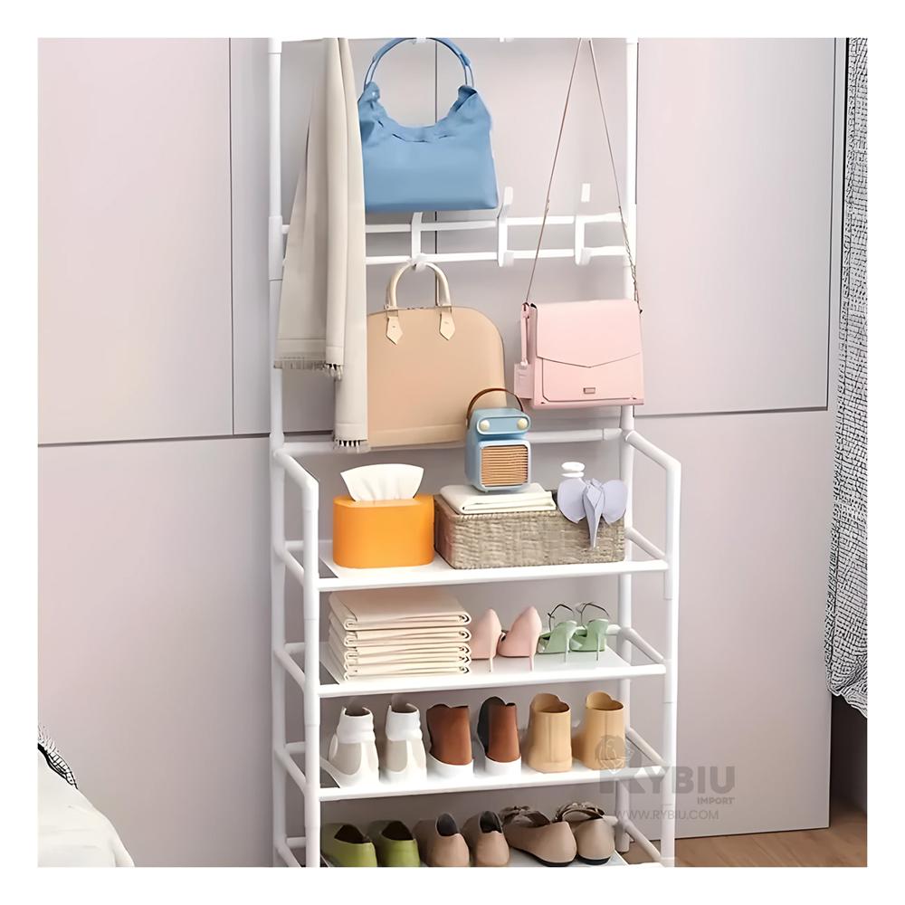 Organizador de Zapatos Diseno Recto en Blanco