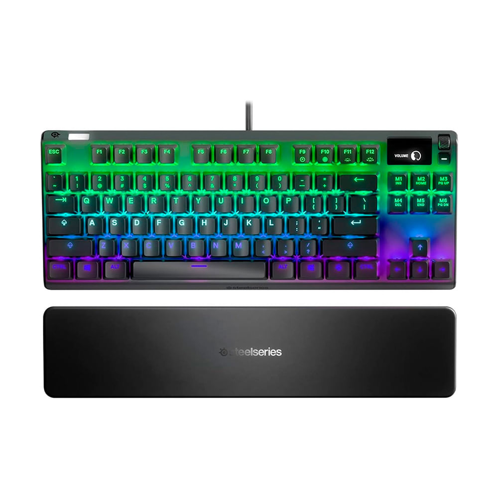 Teclado Gamer SteelSeries Apex 7 TKL RGB con Cable y 87 Teclas