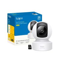 Cámara Vigilancia Tapo C222 2K Tp-Link Comunicación 2 vías Detecta llanto + SD 64GB
