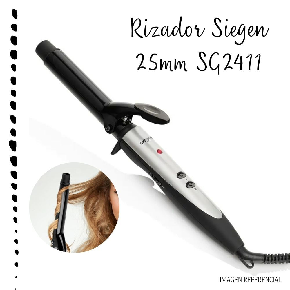 Rizadora De Cabello Siegen Sg-2411 – 25mm