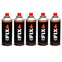 5 Gas Butano FIX Ultra Refinado Valvula Universal Cocinillas Flameador