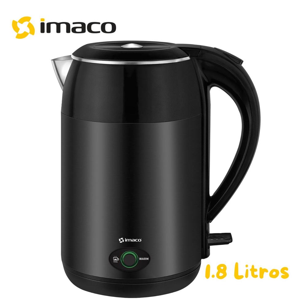 Hervidor Eléctrico 1.8 Litros KE1822SN Acero Inoxidable Negro