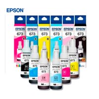 Kit Tinta Epson Originales T673 6 Colores