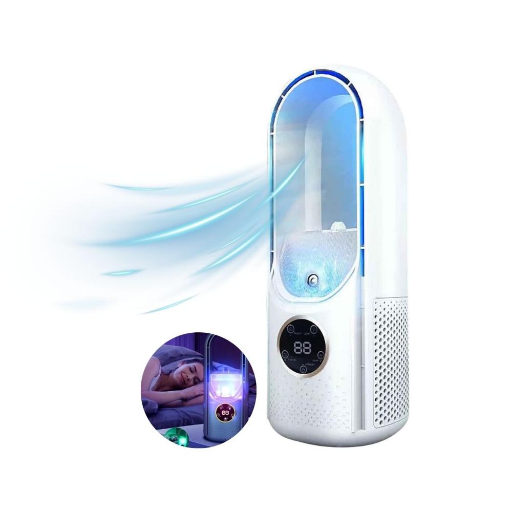 Ventilador 2 En 1 Multiplicador De Aire Y Humificador