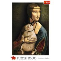Rompecabezas 1000 piezas TREFL La Dama y el Gato