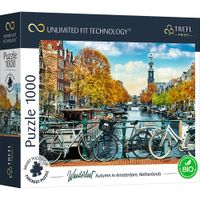 Rompecabezas 1000 piezas UFT TREFL Otoño en Ámsterdam