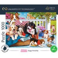 Rompecabezas 1000 piezas UFT TREFL Amor de Perritos