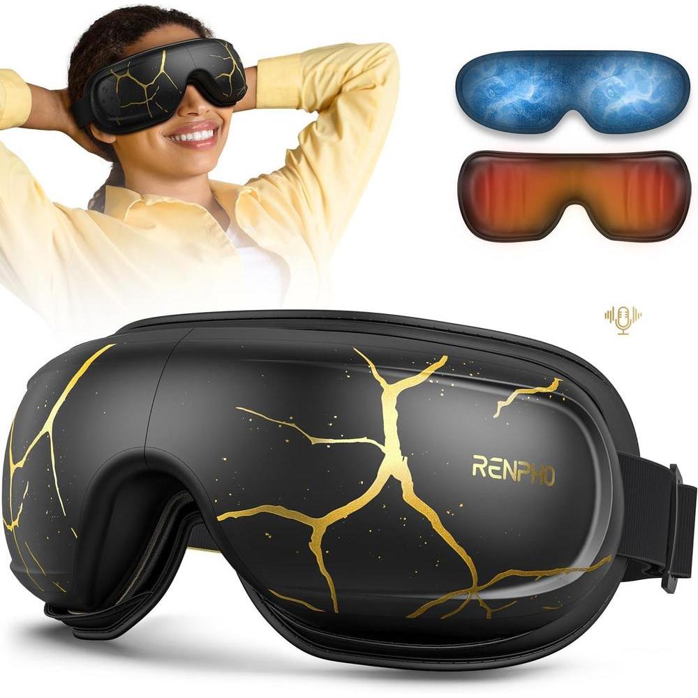 Masajeador De Ojos Renpho Eyeris Kintsugi Con Calor Y Frío