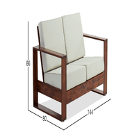 Sofá 2 cuerpos Dmuebles Kipos - Blanco