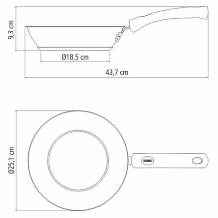 Sarten TRAMONTINA Solar Silicone Antiadherente 24 2.10 Lt 62135/247 Sarten TRAMONTINA Solar Silicone Antiadherente 24 2.10 Lt 62135/247