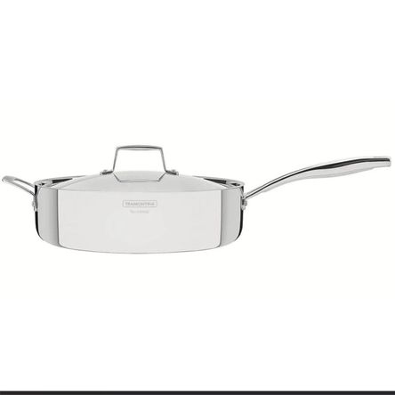 Sartén TRAMONTINA Grano De Acero Inoxidable  30 Cm