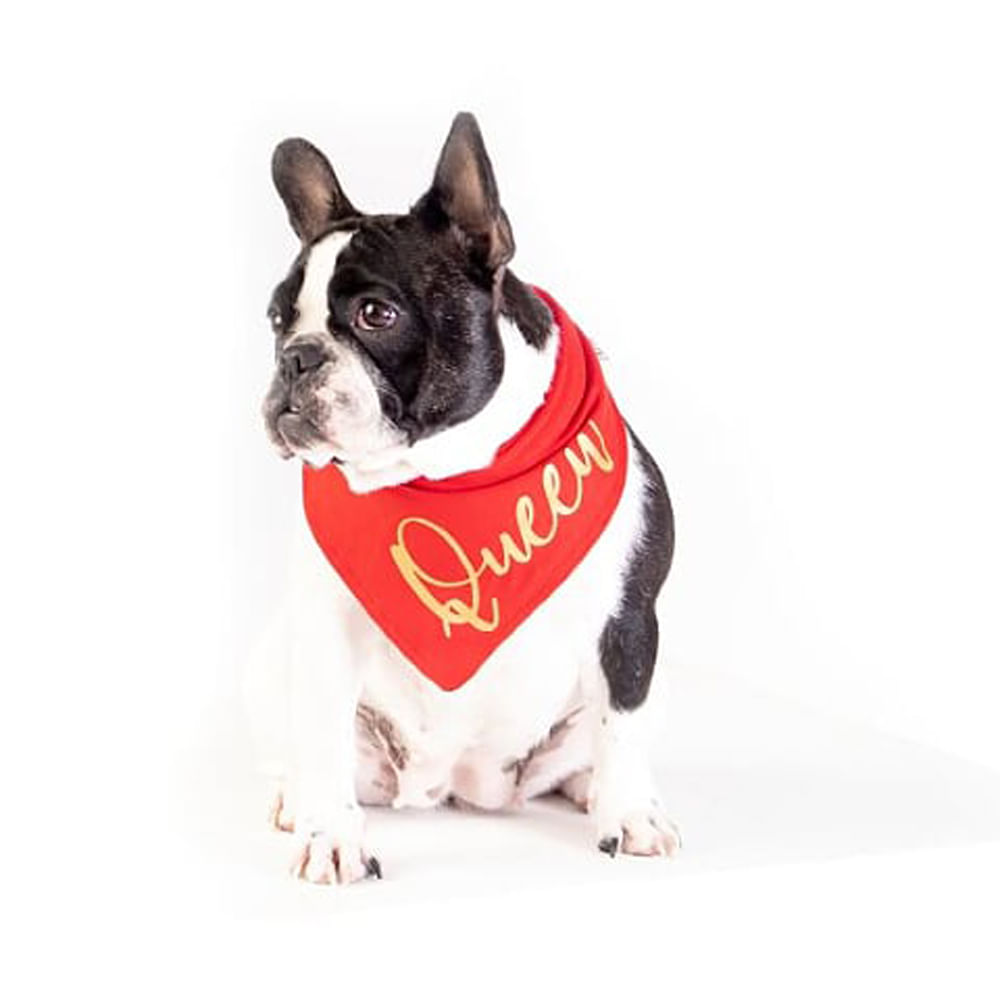 Bandana Roja Queen Talla XL Bandana Roja Queen Talla XL