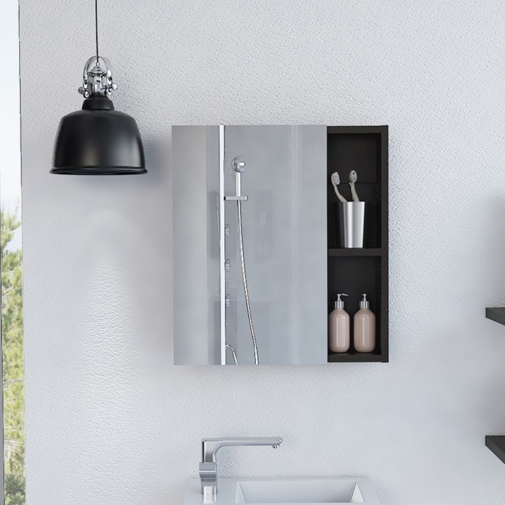 Gabinete Botiquín Tuhome Manchester Melamina Wengue Gabinete Botiquín Tuhome Manchester Melamina Wengue