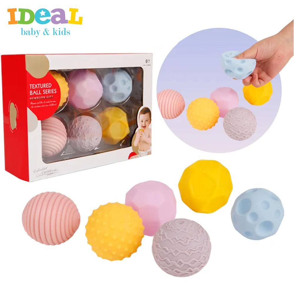 Texturas Pelota Sensorial De Tela Set De Bolas Sensoriales Jugaia
