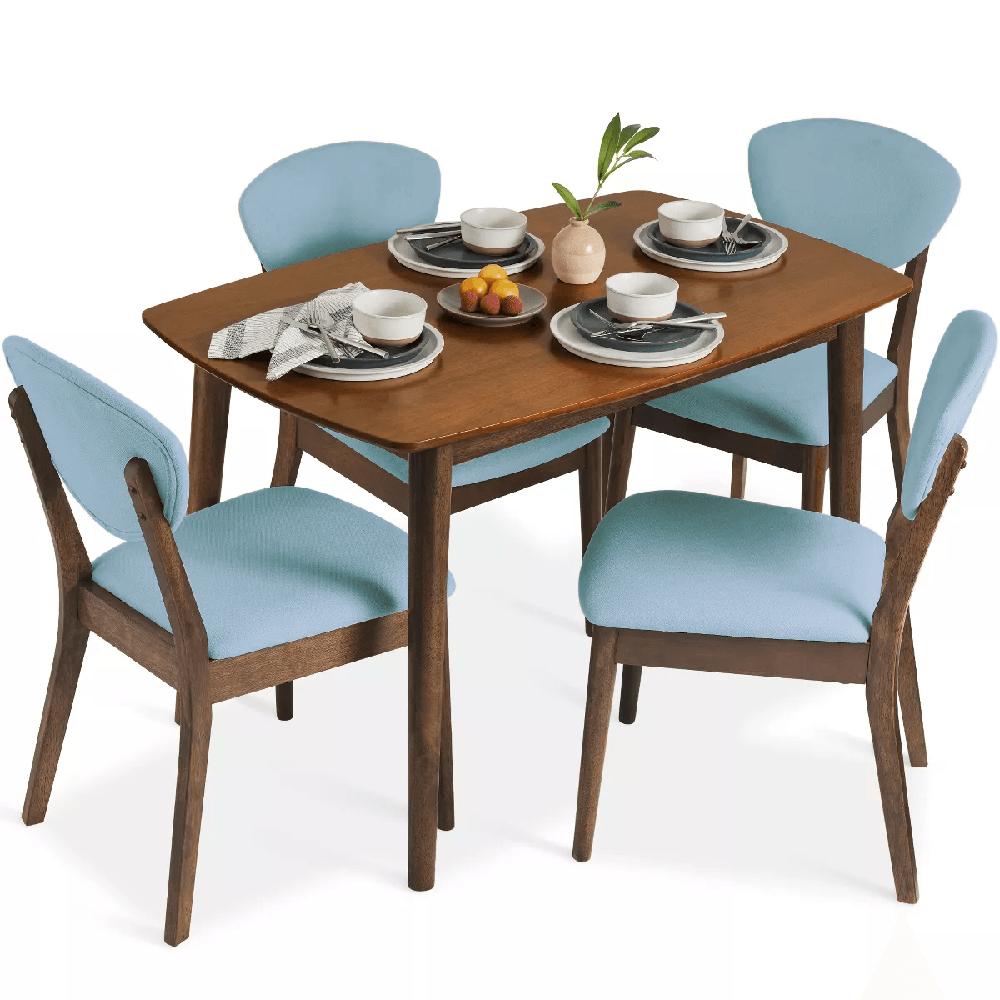 Juego de comedor Jazmín 4 Sillas