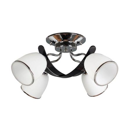 Lámpara Colgante Orange Santiago 4 Luces E27 Silver Lámpara Colgante Orange Santiago 4 Luces E27 Silver