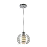 Lámpara Colgante Metal 1 Luz Orange