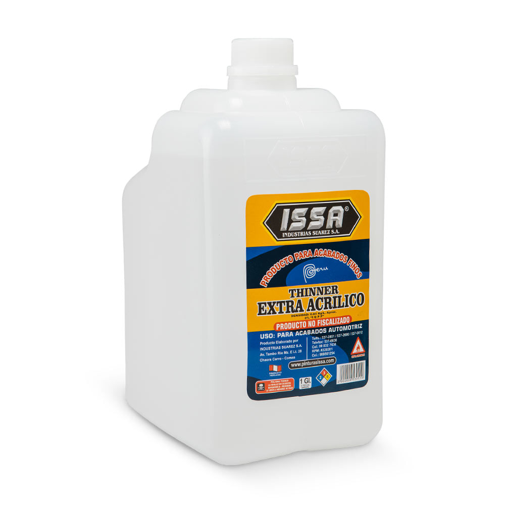 Thinner Extra 1 galón Issa Thinner Extra 1 galón Issa