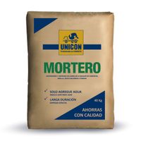 Mortero de Arena Gruesa y Cemento Unicon Fácil Embolsado 40 kg