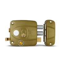 Cerradura de Sobreponer compacta de 2 golpes BK-230 Forte