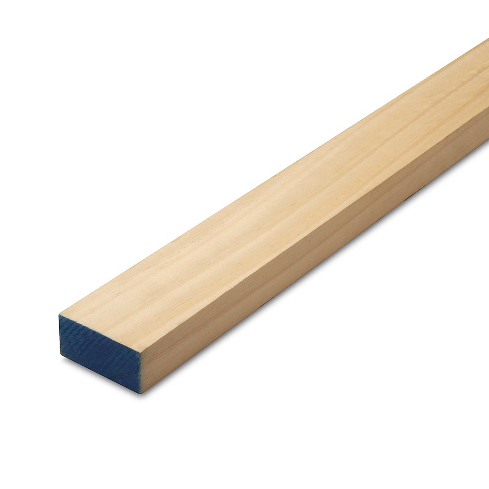 Madera Pino 1""x2""x10.5"" (19mmx41mmx3200mm) Leonera
