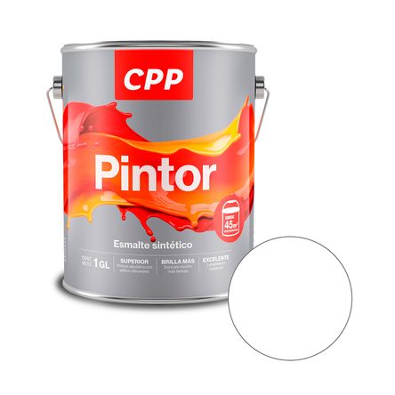 Esmalte sintético Pintor Blanco 1 galón CPP