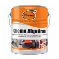 Alquitrán Chema Modelo Alquitran 1 galón Negro con Resistencia UV