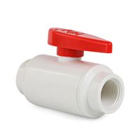 Válvula Bola PVC con rosca 3/4"" Sanking