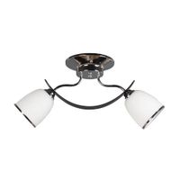 Lámpara Colgante Orange Santiago 2 Luces E27 Silver