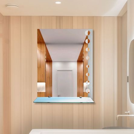 Espejo para baño Divinia 60 x 45 cm Orange Espejo para baño Divinia 60 x 45 cm Orange