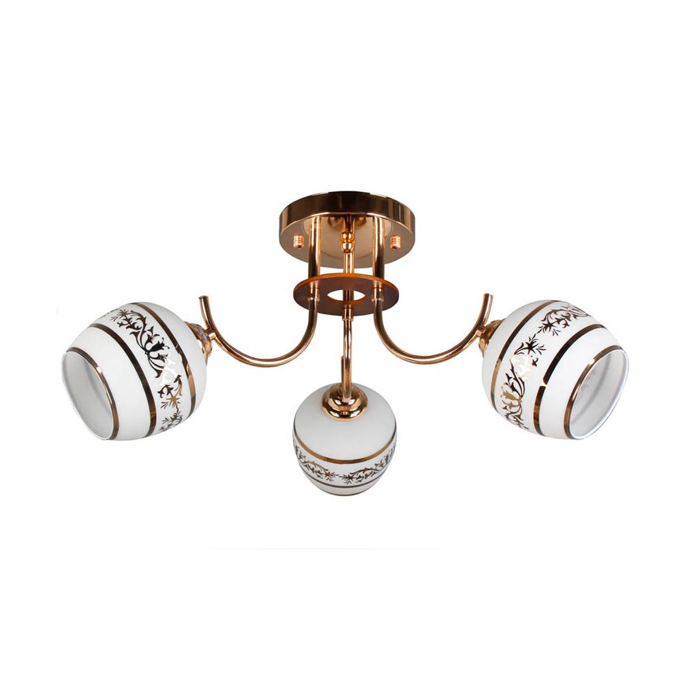 Lámpara Colgante Orange Serena 3 Luces E27 Gold Lámpara Colgante Orange Serena 3 Luces E27 Gold