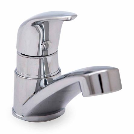 Llave de Lavatorio Machimpex Cold Baja Plata Cromada Llave de Lavatorio Machimpex Cold Baja Plata Cromada