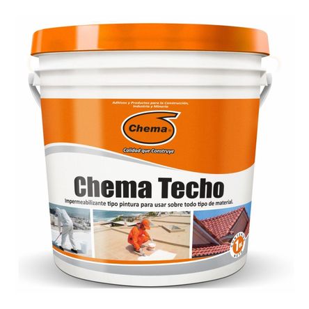 Impermeabilizante para techo 1 galón Chema Impermeabilizante para techo 1 galón Chema