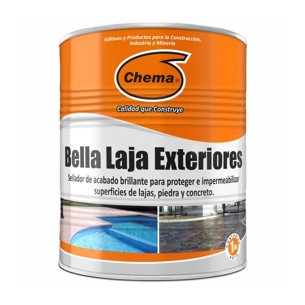 Impermeabilizante Bella Laja para exteriores 1 galón Chema