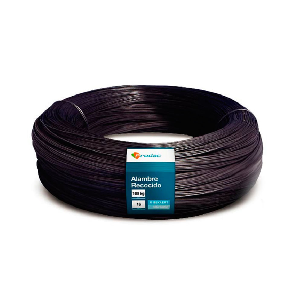 Alambre recocido de albañil Número 16 x 100 kg Prodac
