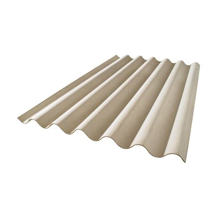 Techo de Fibrocemento GRAN ONDA GRIS 3.05x1.10mts 5 mm Eternit Techo de Fibrocemento GRAN ONDA GRIS 3.05x1.10mts 5 mm Eternit