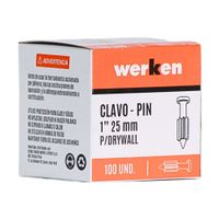 Clavo para drywall 1"" x 100 unidades Werken