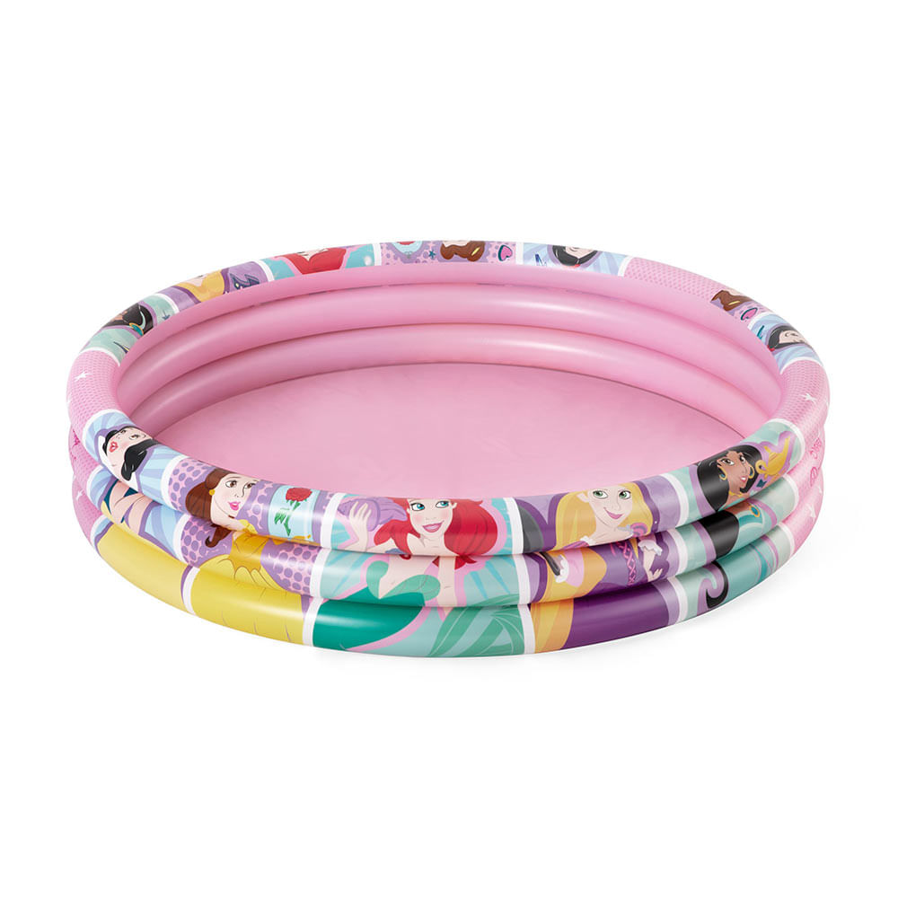 Piscina Inflable Circular Bestway Princesas 140L 122x122x25cm Rosa