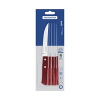 Jgo Cuchillos X6 PAsado Pollywood - Tramontina Acero Inox