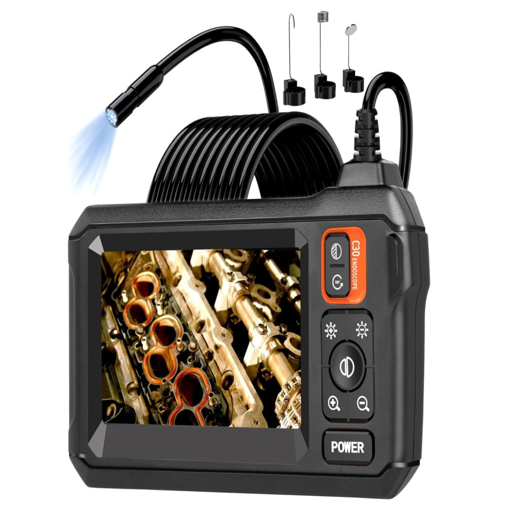 Boroscopio inskam 4.3?LCD single-lens 8mm-largo 10m (C30)